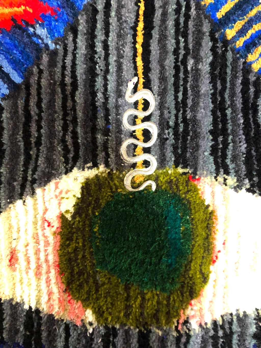 "Renewal' Hand Tufted Wall Hanging