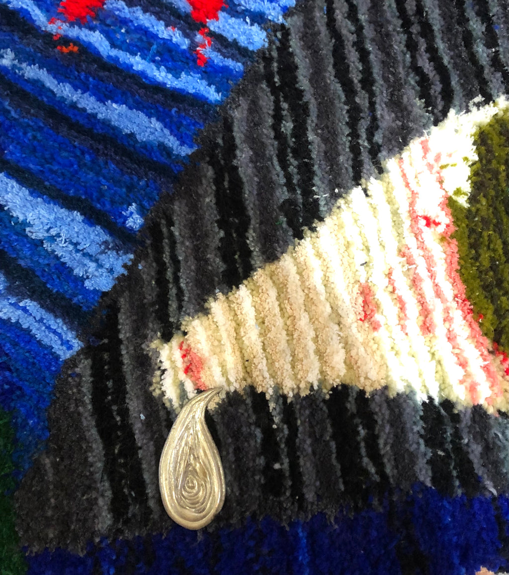 "Renewal' Hand Tufted Wall Hanging